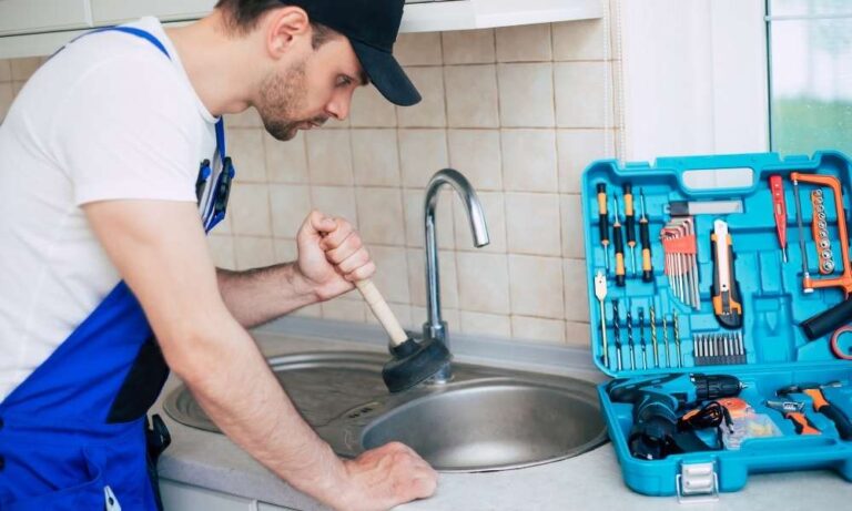 How To Unclog A Double Kitchen Sink With Standing Water   How To Unclog A Double Kitchen Sink With Standing Water 768x461 