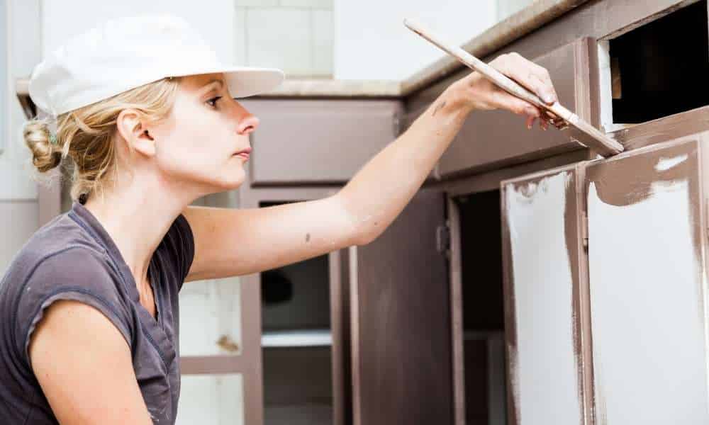 How to Paint Melamine Cabinets