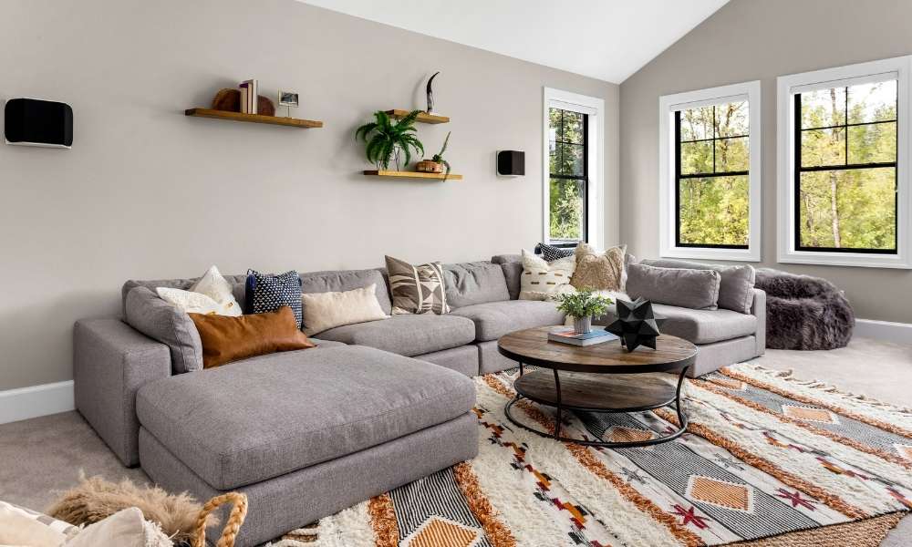 The Best Place for a Rug in a Living Room