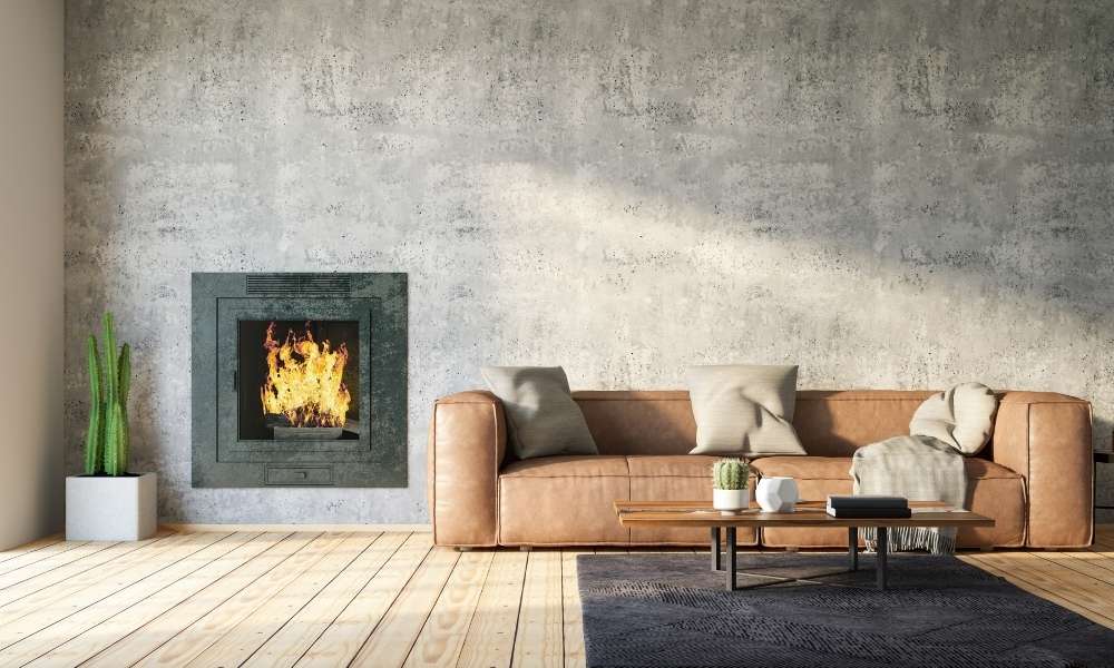 A Symmetrical Conversational Fireplace Layout