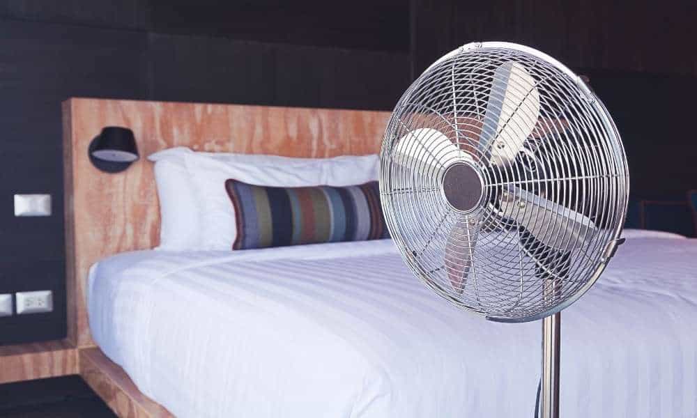 Get a Sound Machine or a Fan to soundproof a bedroom