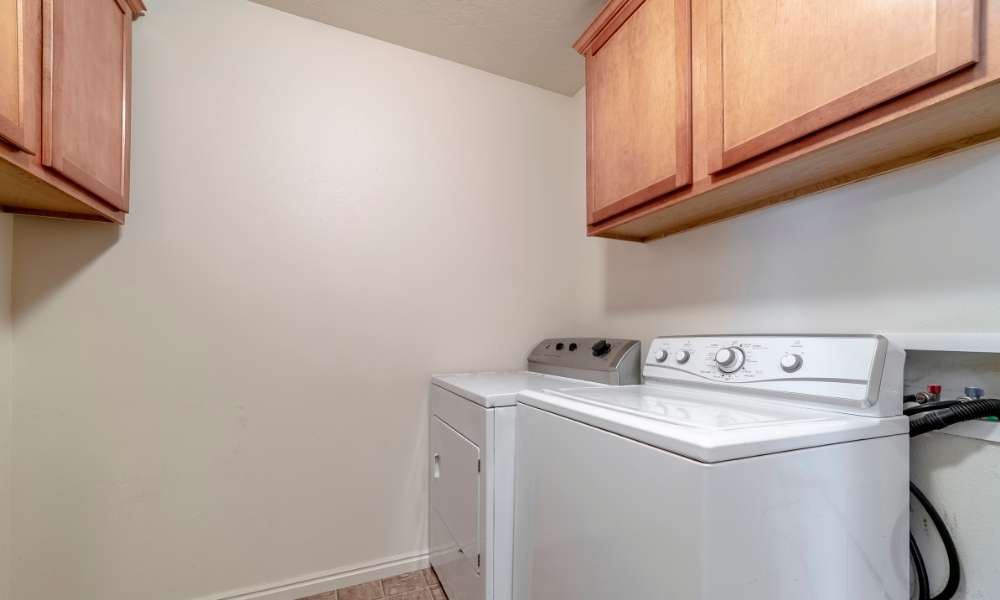 Hide the Washer and Dryer in your Kitchen