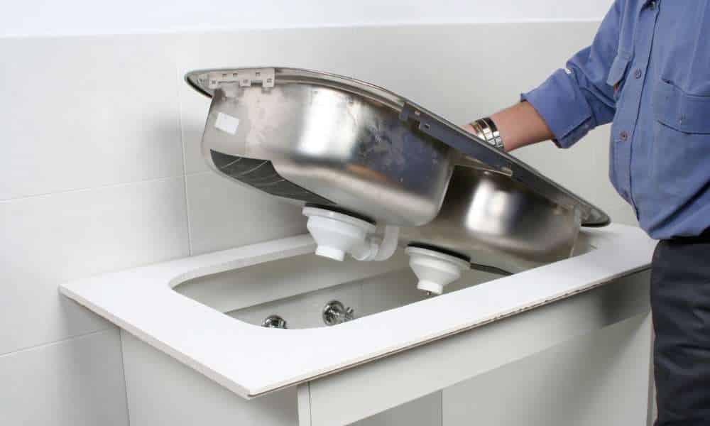 How To Install Double Kitchen Sink Plumbing