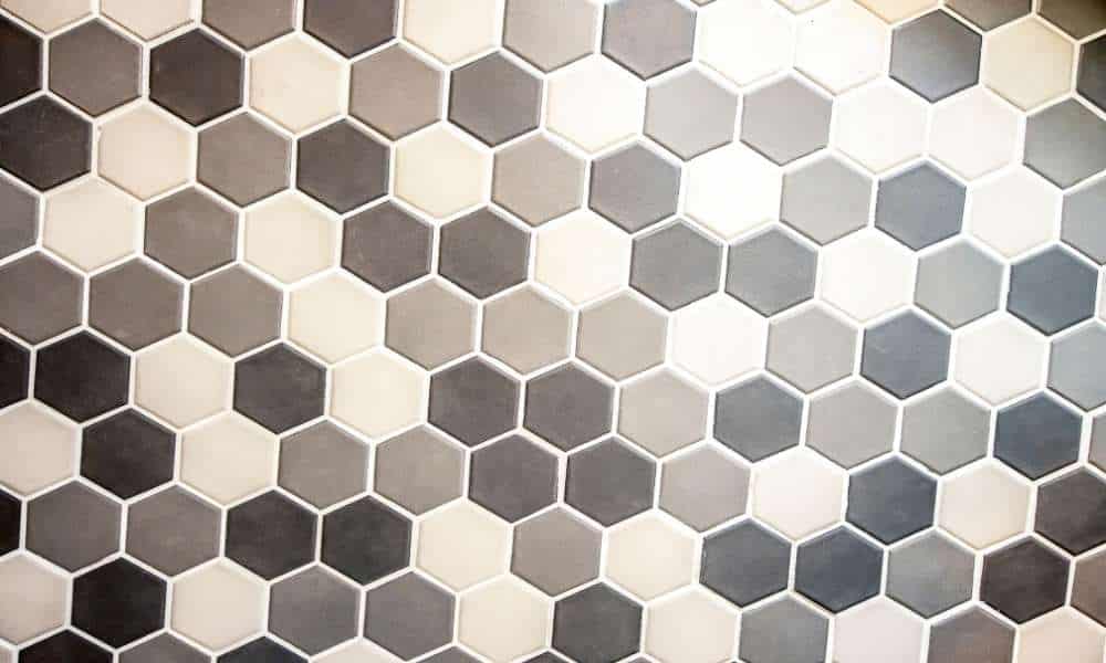 Roll Out Vinyl Tiling