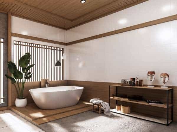 Use Wood Paneling In A Bathroom
