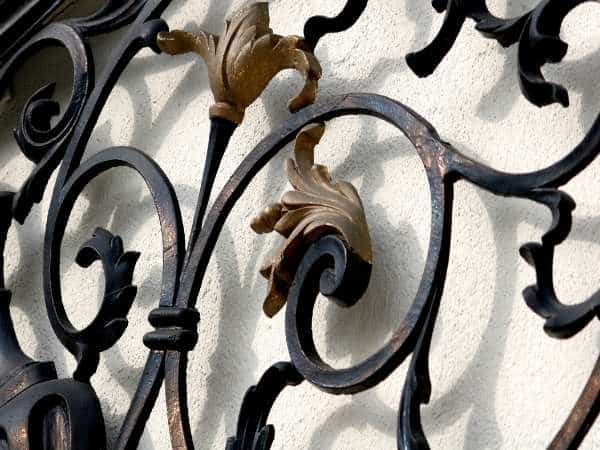 Clean Wrought Iron