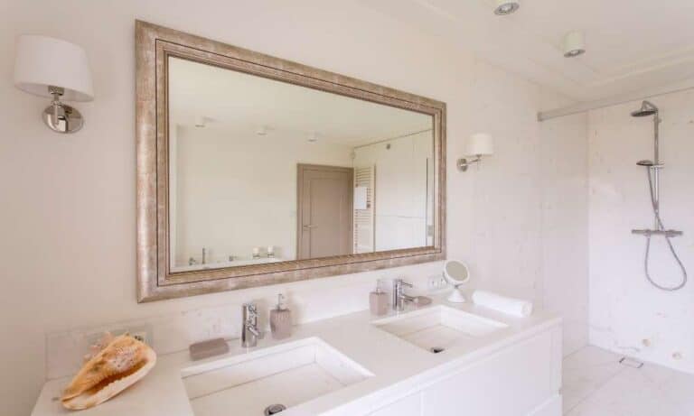 how-to-frame-a-bathroom-mirror-with-clips-9-best-ways