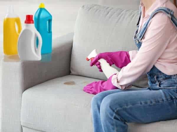 Clean Sofa Couch With Detergent