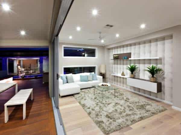 Put Even Focus On The HDB Living Room Lighting With Recessed Lights