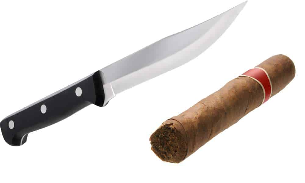 How To Cut A Cigar With A Knife