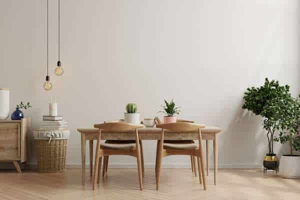 Use Classic Paneling To Fill A Decorated Formal Dining Room