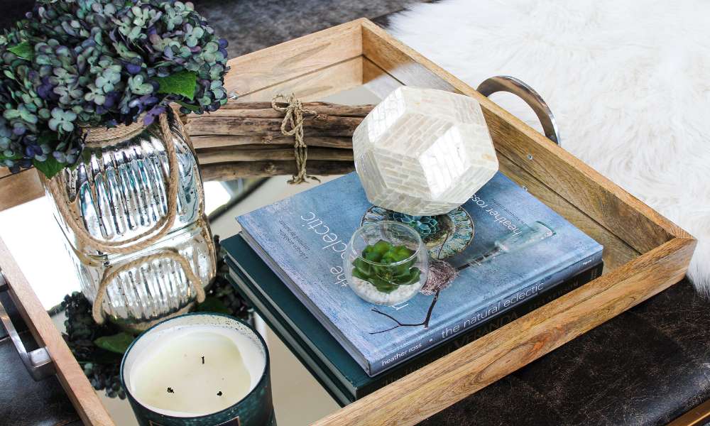 How To Decorate A Coffee Table Tray