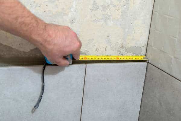 Precision In Measuring Tile Placement