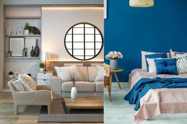 Choose The Number Of Panels To Divide A Living Room Into A Bedroom