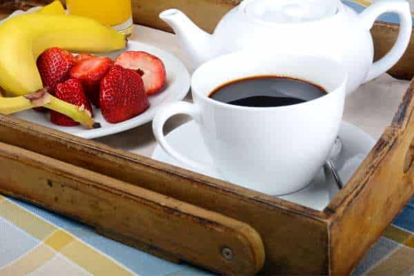 Decor Coffee Table Tray With Fruits