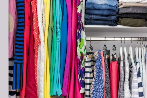 Use Color-Coding Or Labels Closet Organization