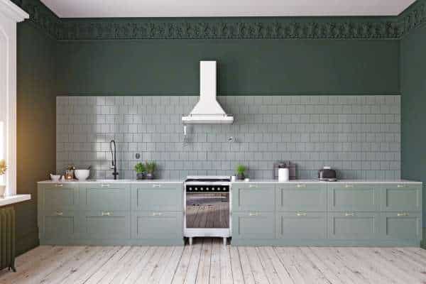 Themes And Styles For Green Kitchen cabinets 