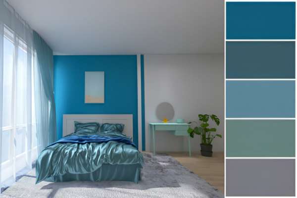 Choosing The Perfect Shade For Aqua Blue Bedroom Ideas