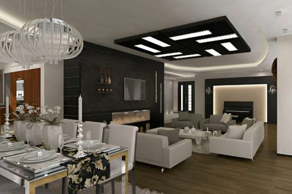 Strategic Lighting For Dining Room Living Room Combo