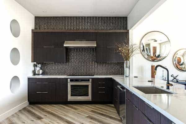 Timeless Appeal For Black And White  kitchen