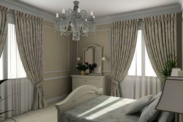 Window Treatments For Decorate The Master Bedroom
