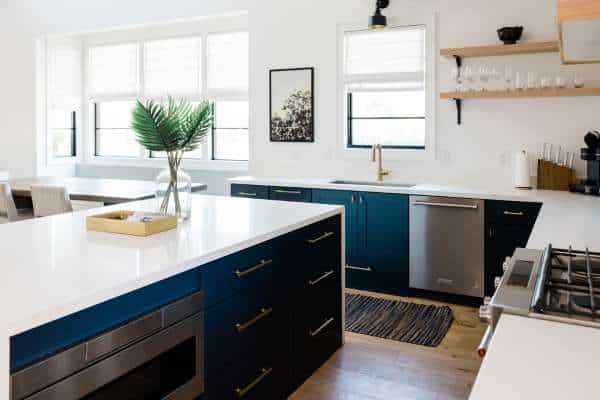 Assessing Available Space For Display Cookbooks On The Kitchen Counter