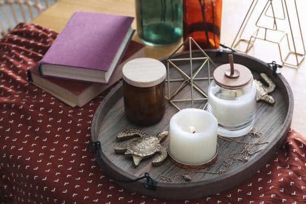 Books and Decorative Trays