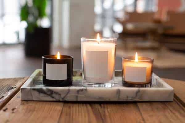 Candles and Candle Holders For Dining Table Centerpiece