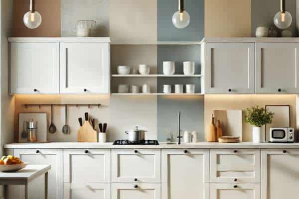 Popular Wall Color Choices For White Cabinets In Kitchen What Color Walls