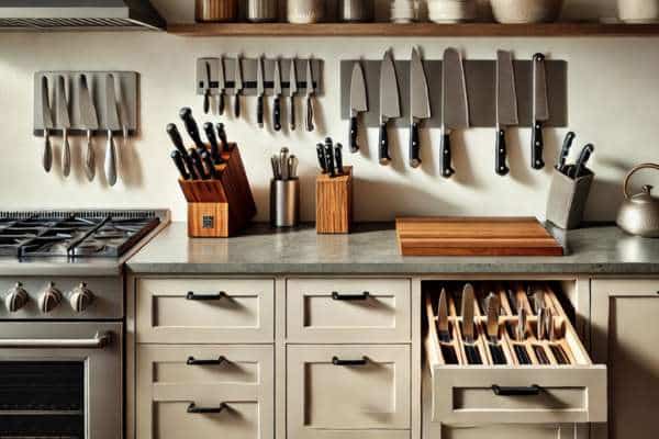 Choosing the Right Storage Solution Knives