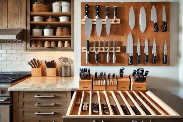 DIY Knife Storage Solutions