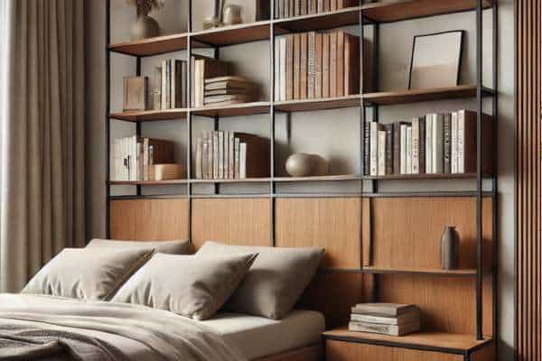 Functional and Aesthetic: Blend beauty with utility For Bookshelf In Bedroom