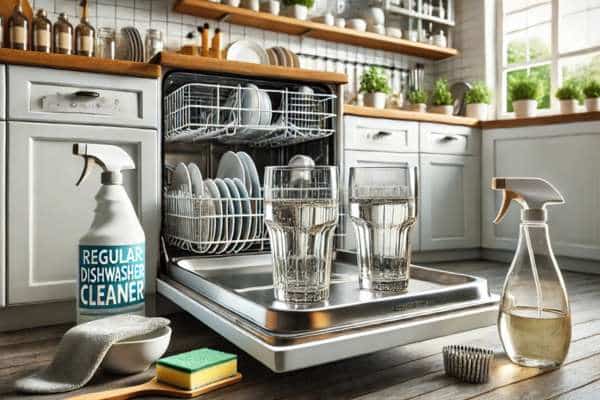 Regular Maintenance Tips For Remove Hard Water Stains From Glasses In Dishwasher