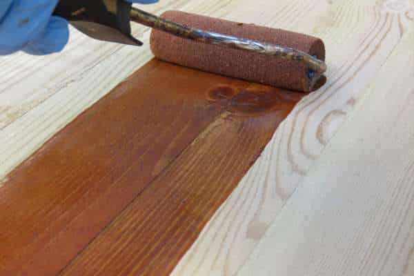 Applying Paint or Stain to Cherry Dining Room Furniture