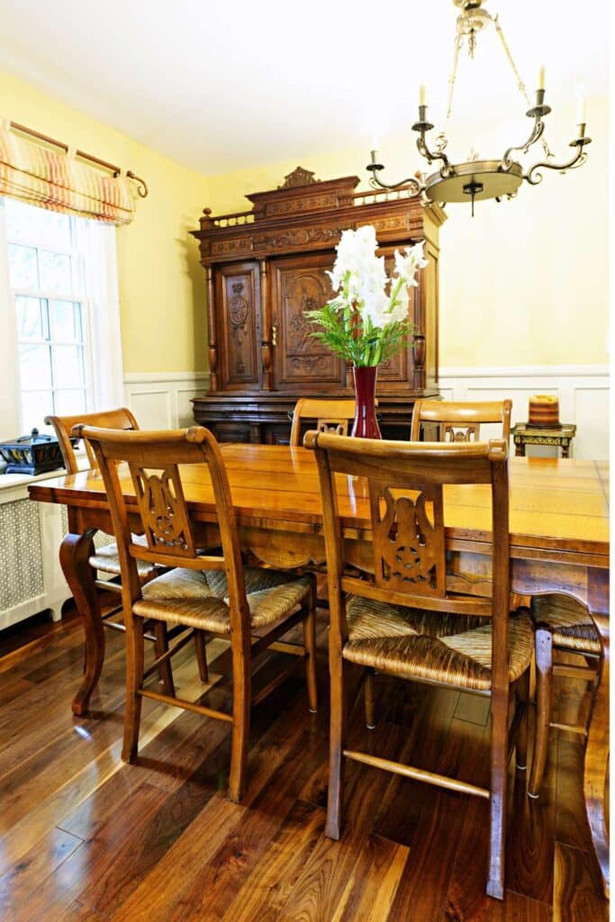 Cherry Wood Characteristics Dining Room