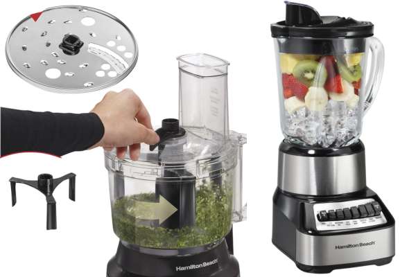 Hamilton Beach Wave Crusher Blender with Food Processor