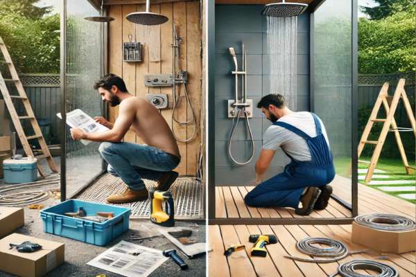 DIY vs. Professional Installation: What’s Right for You For Outdoor Shower