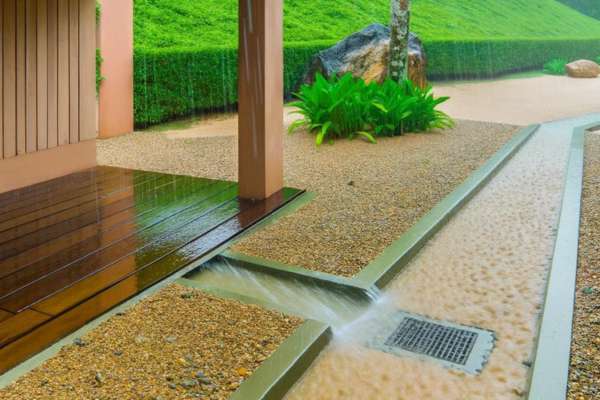 Manage Heavy Rainfall And Prevent Pooling For Drain An Outdoor Shower