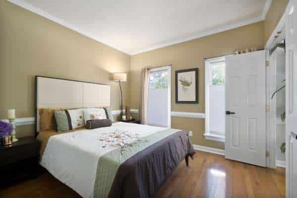 Making a Square Bedroom Feel More Spacious